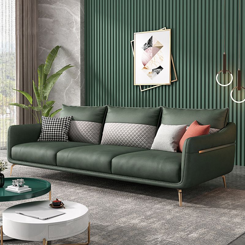 Moderner Stil Charles von London Latex/Schwamm Sitz gefülltes Massivholz -Basisofa gefüllt