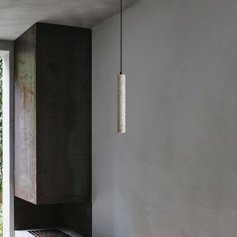 Moderner Stil hängend Licht Zement Anhänger Beleuchtungsstoffe für Wohnzimmer