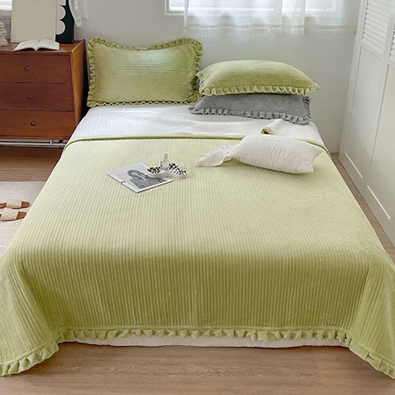 Solid Color Bed Sheet Set Polyester Breathable Bed Sheet Set