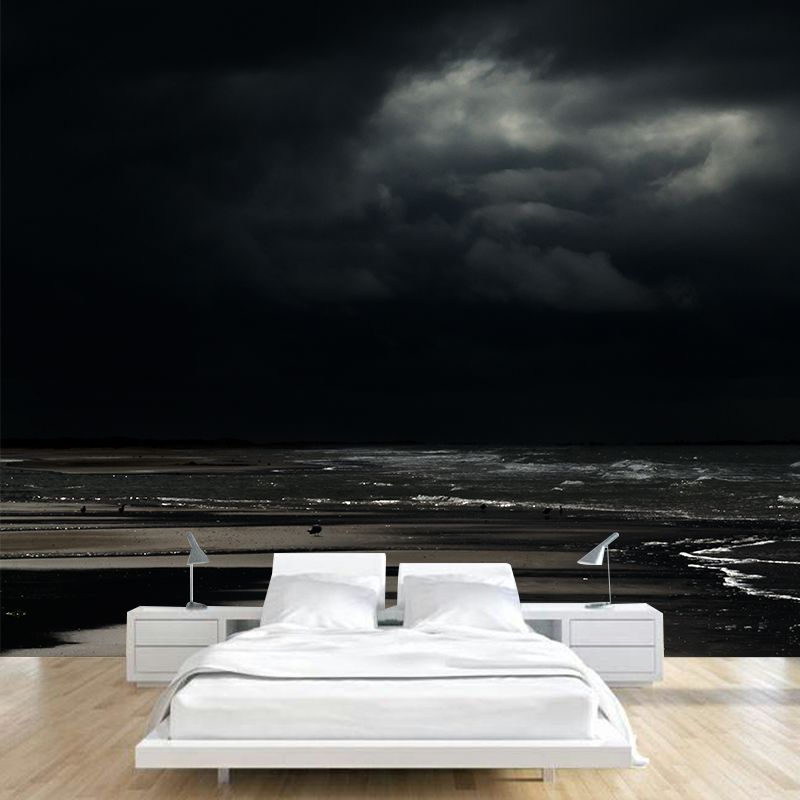 Beautiful Photography Mural Wallpaper Sea Scenery Environment Friendly Indoor Wall Mural