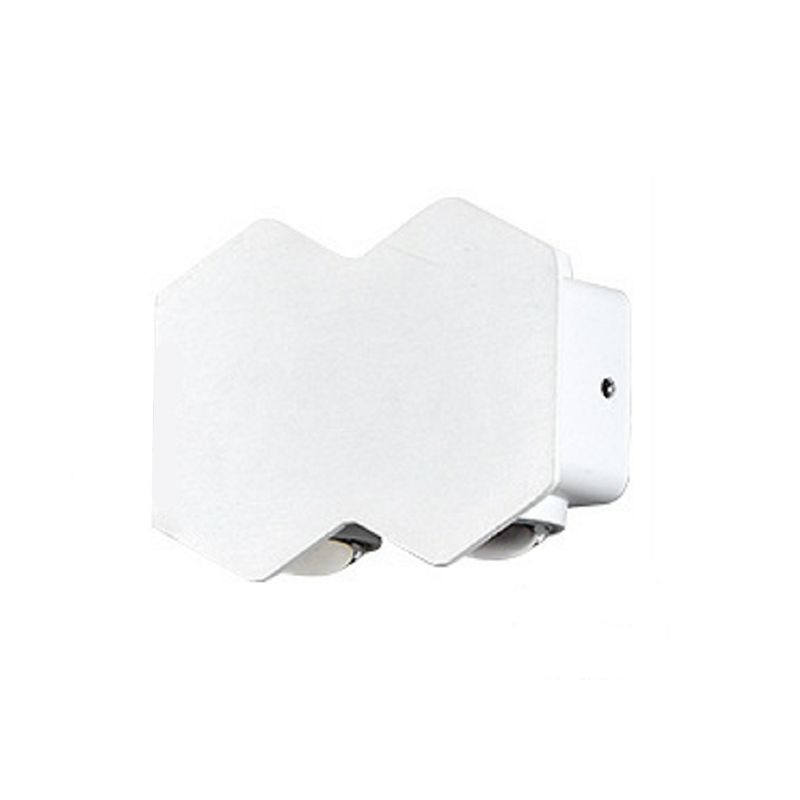 Illuminazione a parete diamanta in stile moderno lampada in metallo sconce per esterno