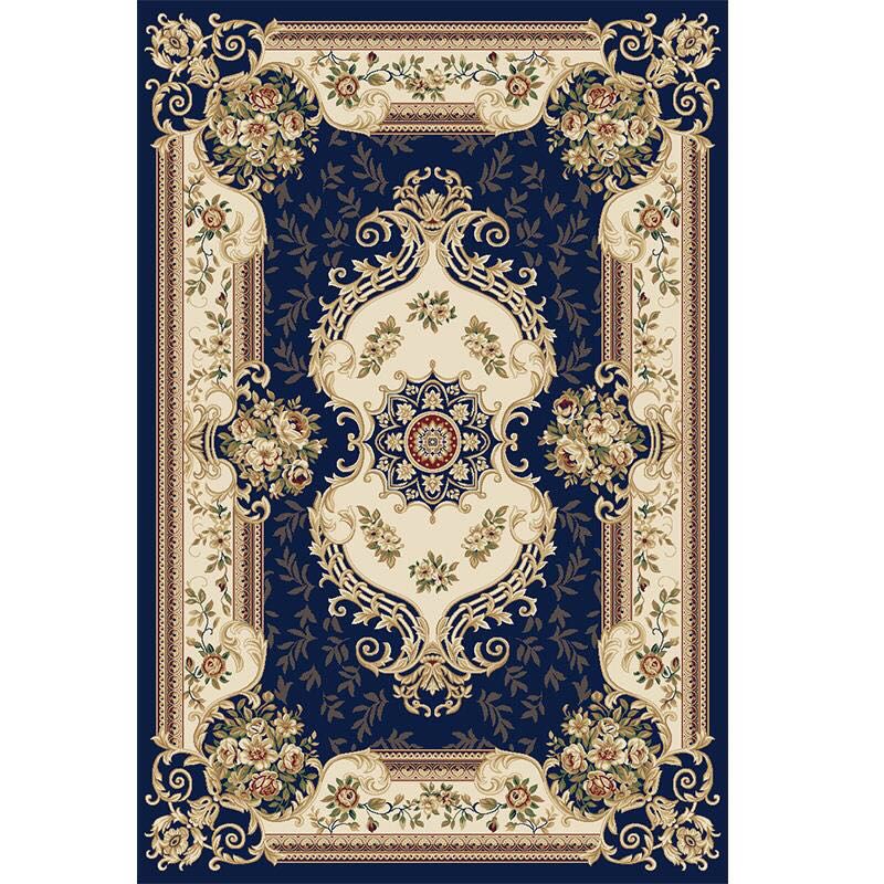 Americana Home Teppich mehrfarbig gedrucktes Gebiet Teppich Polyster Nicht-Schlupf-Backing Easy Care Teppich