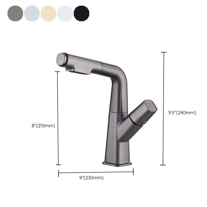 Contemporary Centerset Faucets Single Handle Faucets for Bathroom