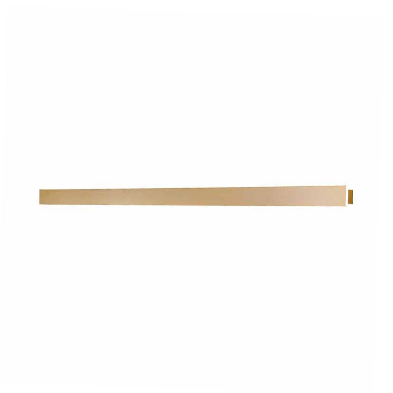 Lámpara de letrero de luz de luz lineal simple lámpara de mecanismo de metal en oro, blanco/cálido/luz natural