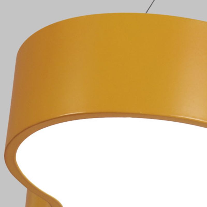 Modern Cloud Pendant Ceiling Light Metal LED Kindergarten Suspended Lighting Fixture
