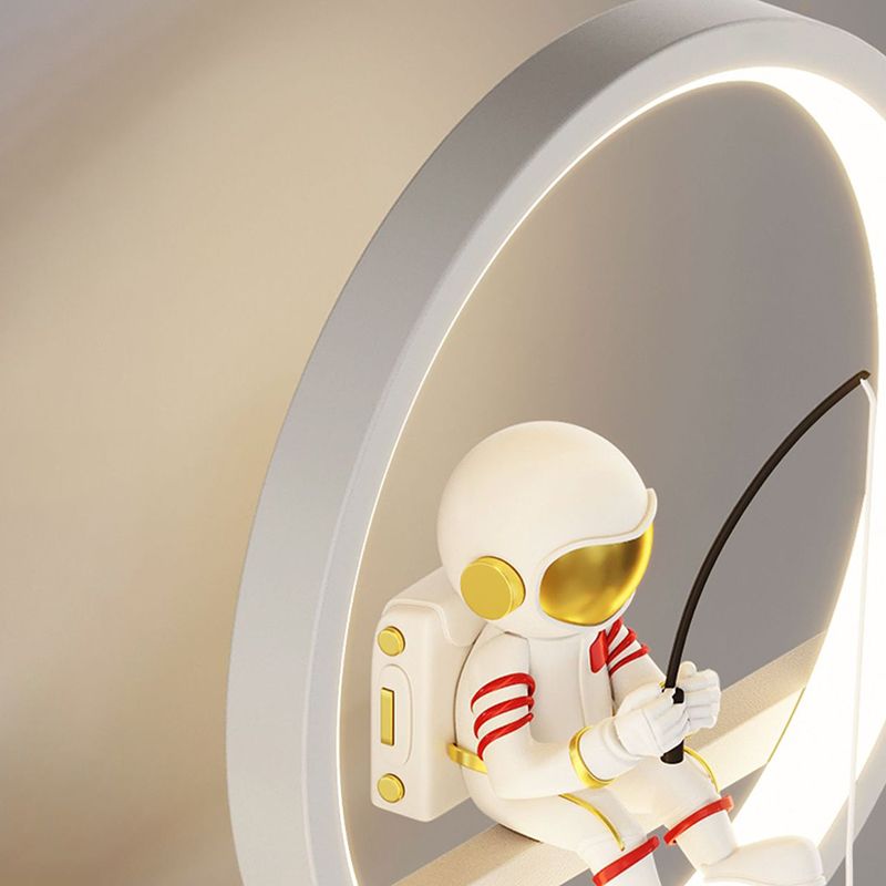 Children LED Wall Mount Light Cartoon Wall Light with Acrylic Shade for Bedroom