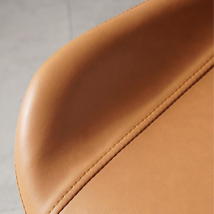 Silla lateral de comedor de metal de estilo nórdico, silla lateral de comedor sin brazos para cocina