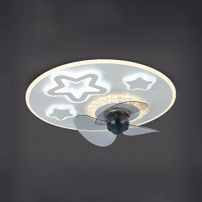 Modern Style Ceiling Fan Lighting Metal Multi Light Ceiling Fan Lighting for Bedroom