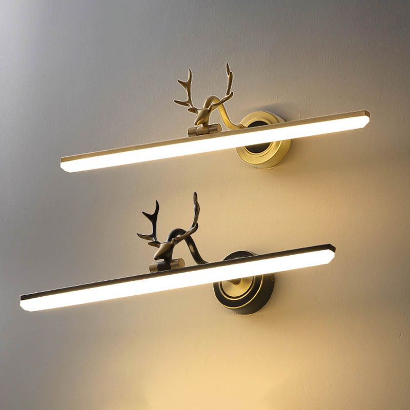 Minimalism Mirror Light Vanity Light Fixtures for Washroom Restroom Powder Room