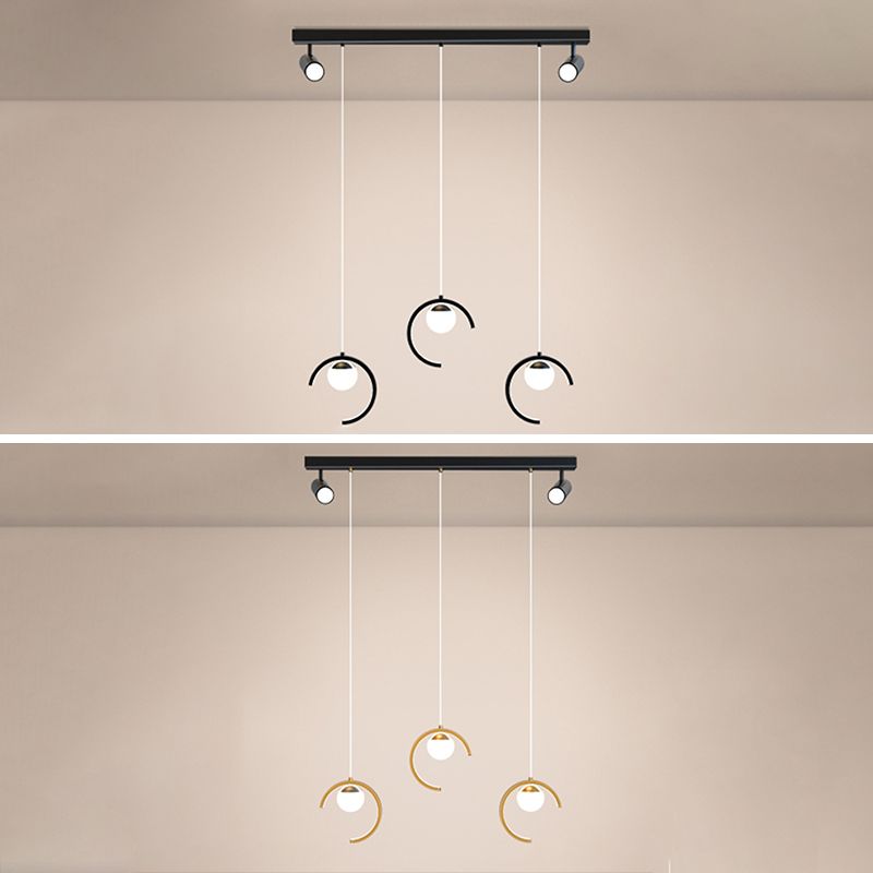 Lustres modernes du globe pendentif