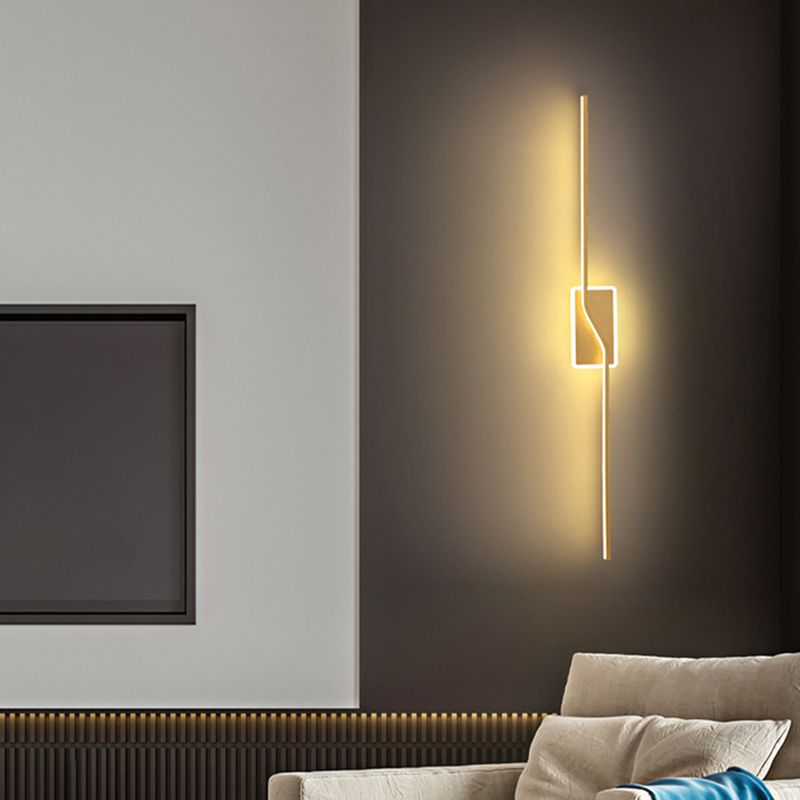 Contemporary Vanity Lights Gold Metal Vanity Wall Light Fixtures for Bathroom