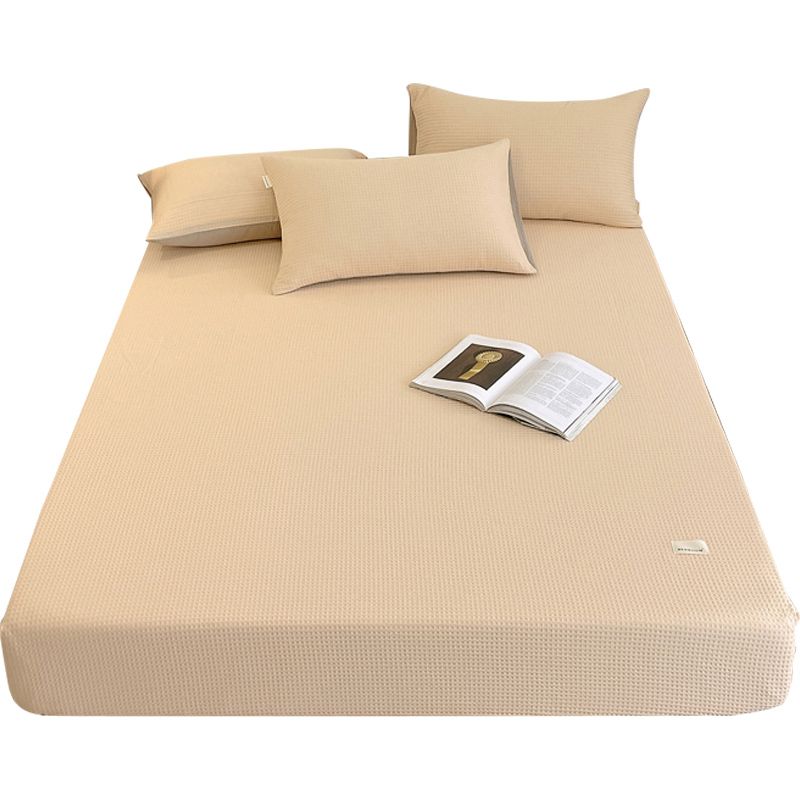 Solid Color Bed Sheet Set Soft & Smooth Breathable Bed Sheet Set