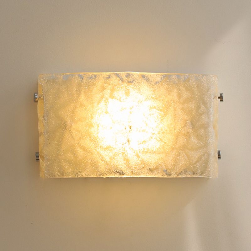 Modern Sconce Light Fixture Glass Shade Wall Sconce Lighting for Bedroom