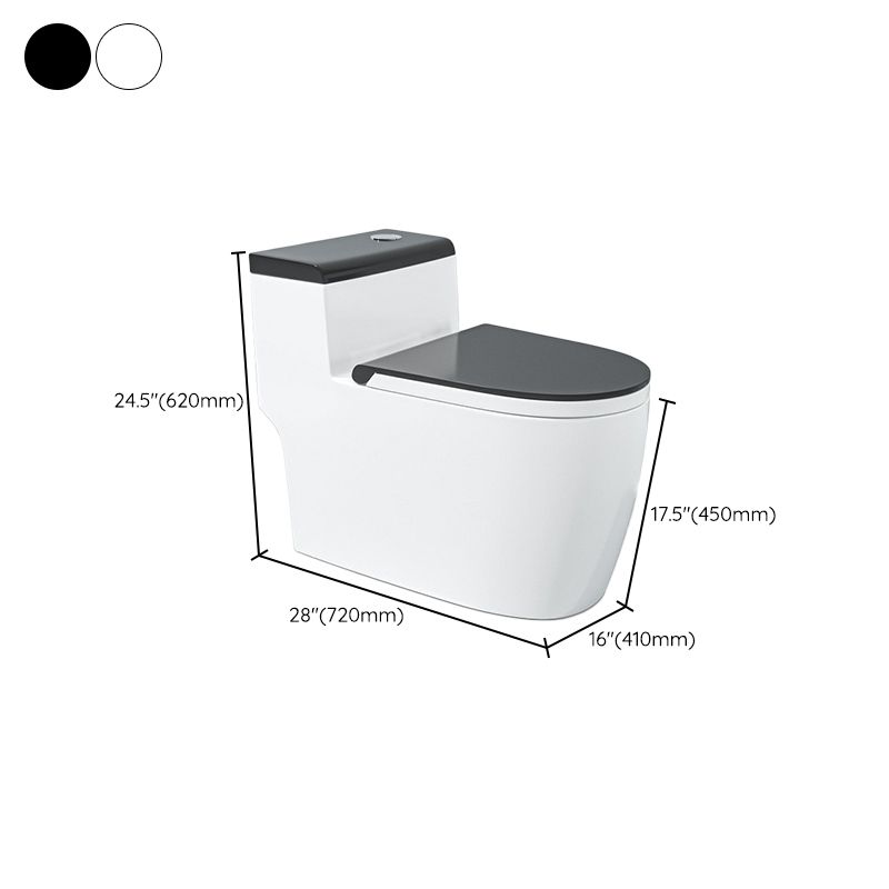 Modern 1 Piece Toilet Bowl Floor Mounted Urine Toilet for Bathroom