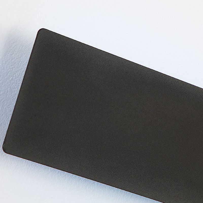 Lámparas de pared LED rectangulares de estilo moderno Ideas de iluminación de pared de 1 luces