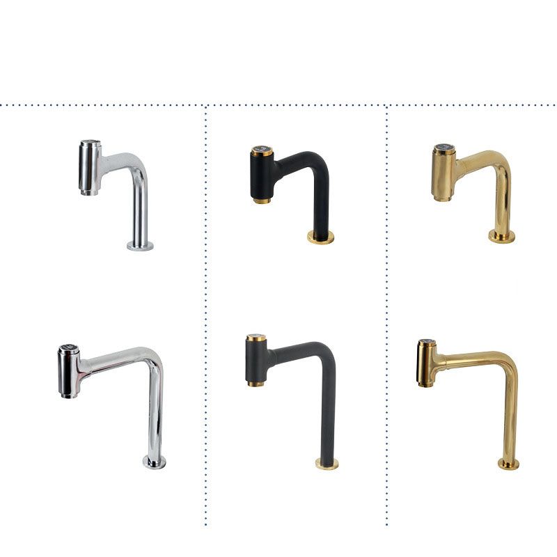 Modern Style Vanity Sink Faucet Swivel Spout Bathroom Faucet