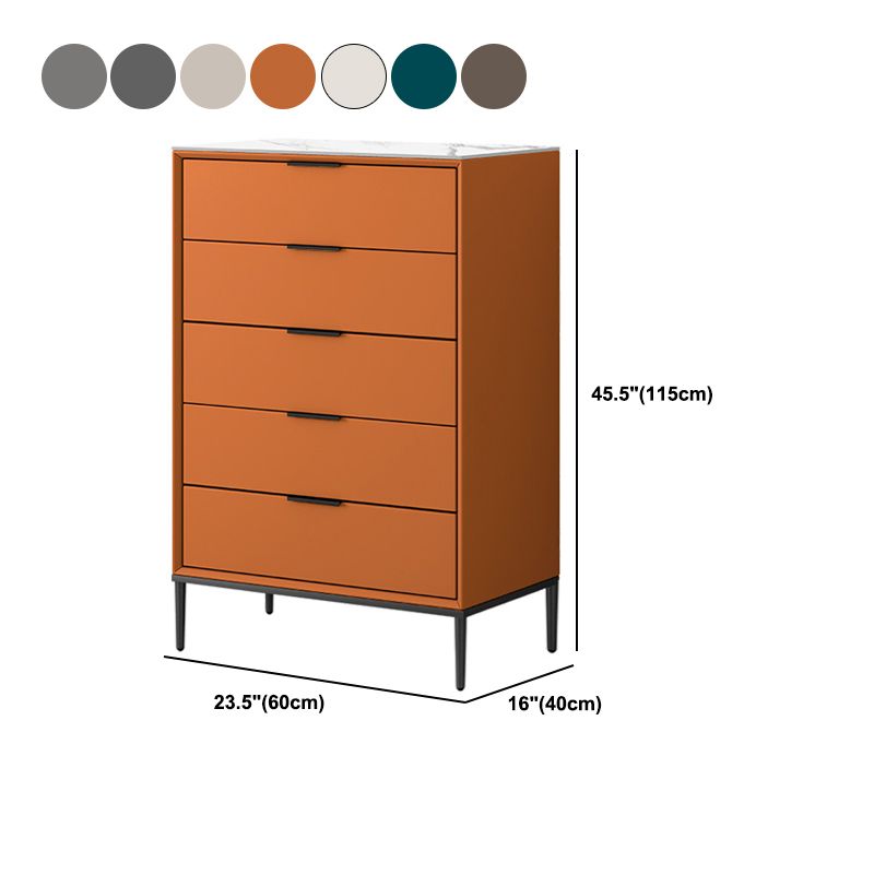 23.62" Wide 15.74" High 3/4/5 - Drawer Accent Chest,Bar Pulls Chest Soft Close Drawers