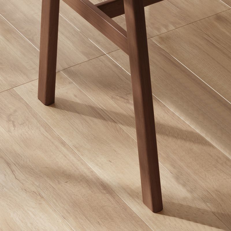 Nordic Wood Dining Table Dining Rectangle Table with Metal Legs