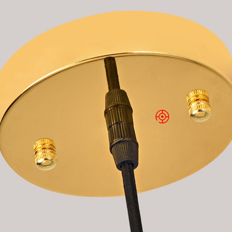 Modern Simplicity Crystal Hanging Lamp Sphere Shape Pendant Light for Living Room