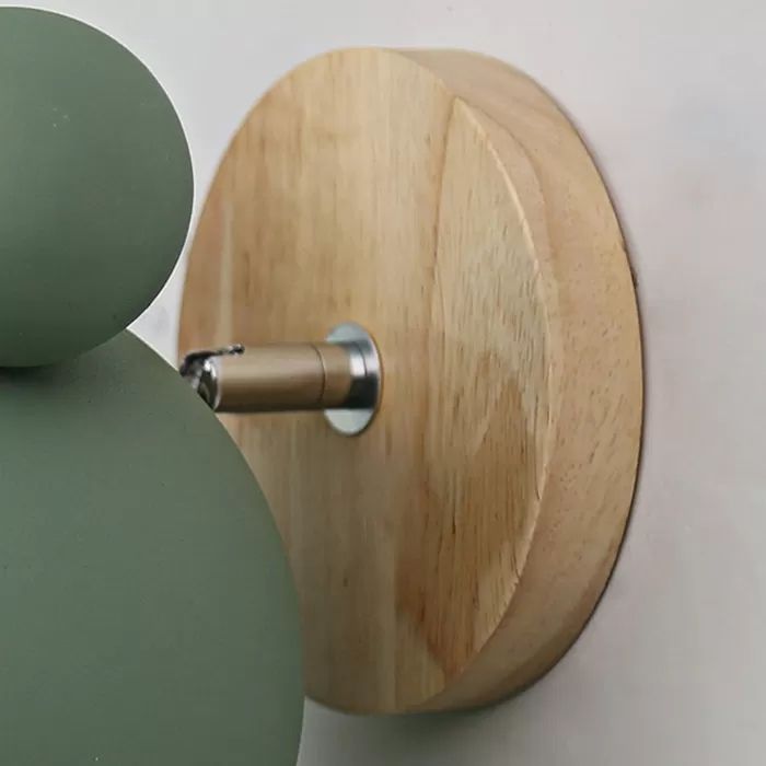 Roteerbaar enkel lichte muis wandlicht Noordse stijlvol metalen sconce licht voor studieruimte