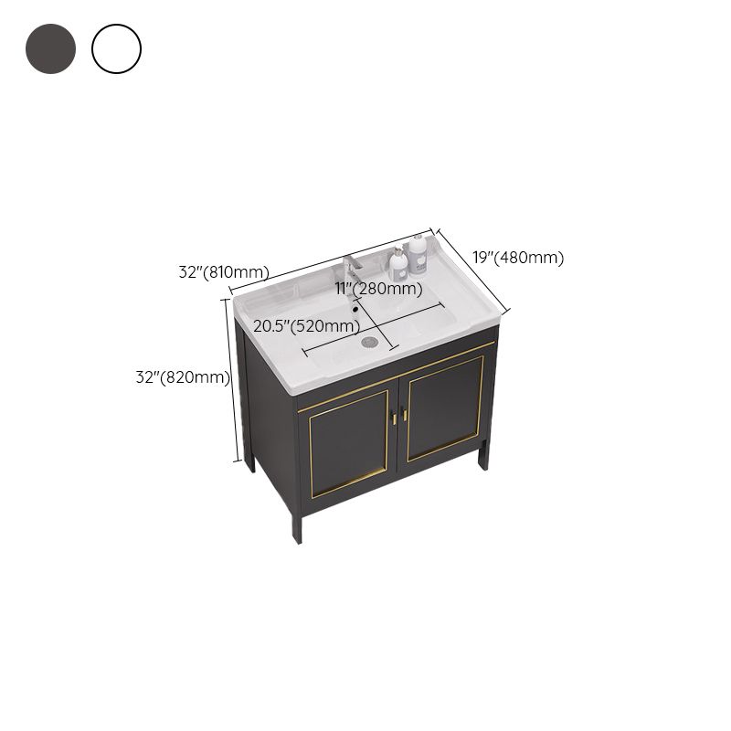 Gorgeous Bath Vanity Wall Mounted Standard Vanity Cabinet with Mirror Cabinet