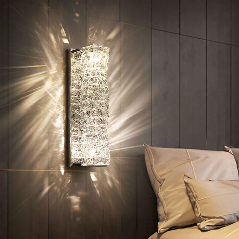 Ligera de pared de cristal de estilo de pared de tira múltiple de luz para el comedor para comedor