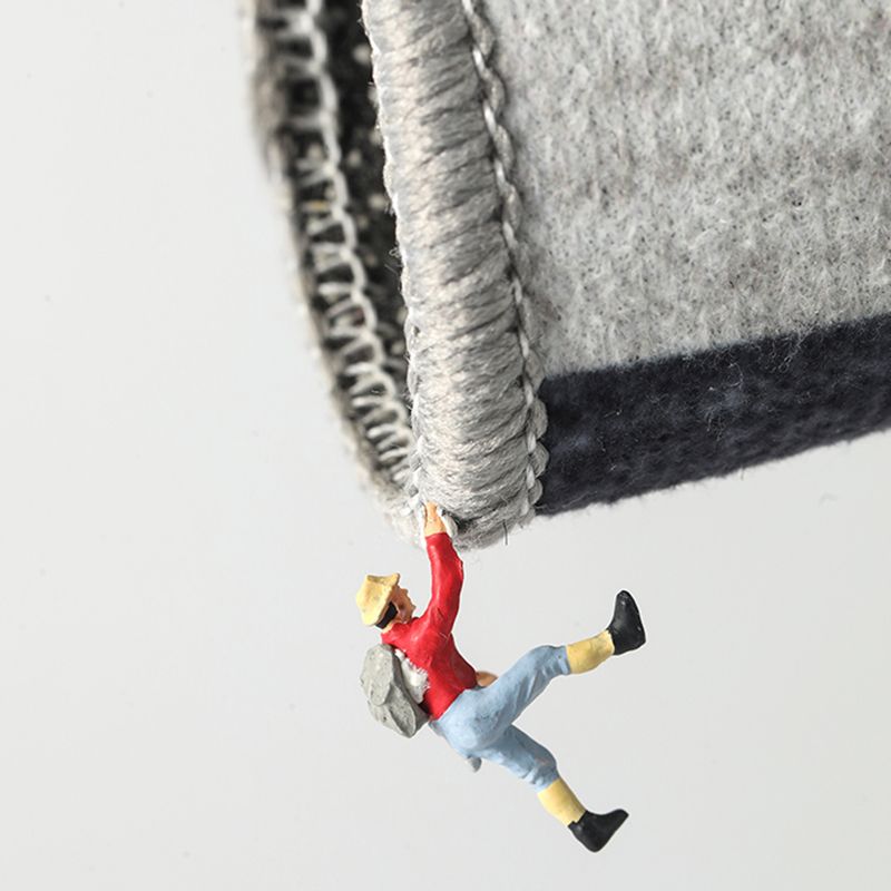 Modern Living Room Area Rug Brown Color Block Area Carpet Polyester Anti-Slip Area Rug