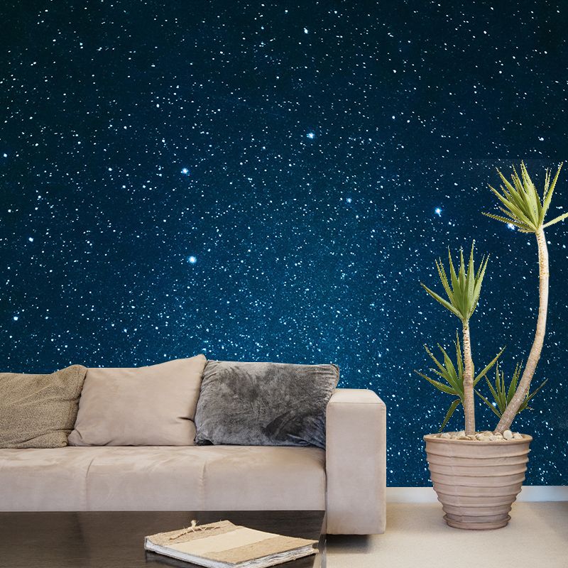 Universe Environment Modern Style Mural Wallpaper Friendly Sitting Room Wall Mural