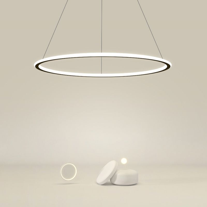 Lampaggio della sala da pranzo moderna per sala da pranzo.