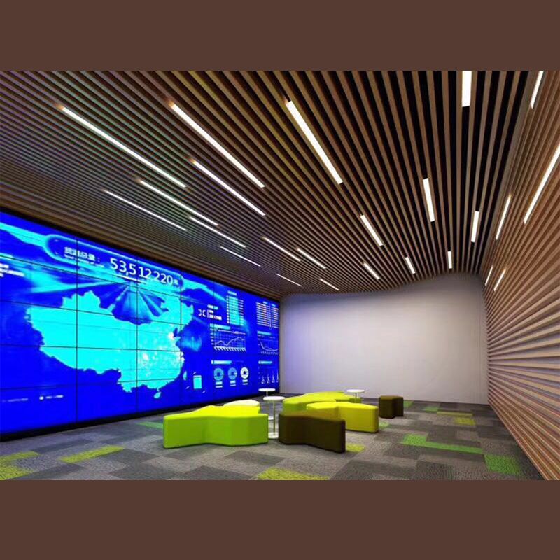 Moderne Reactangle -Anhänger -Beleuchtung Acryl 1 Licht Deckenlampe