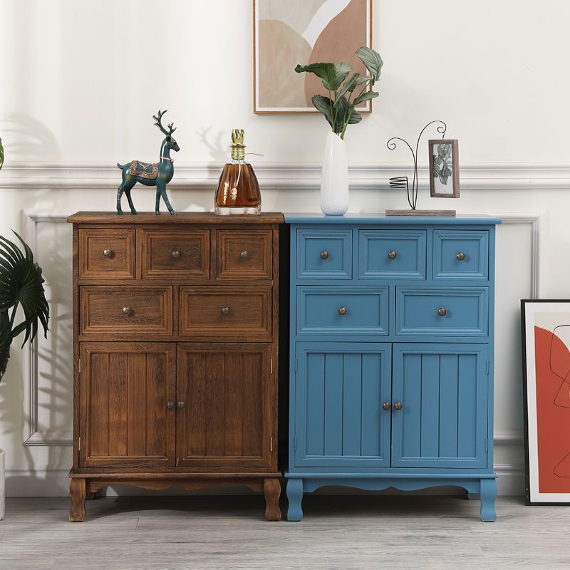 Contemporary Solid Wood Storage Chest Dresser Bedroom Dresser