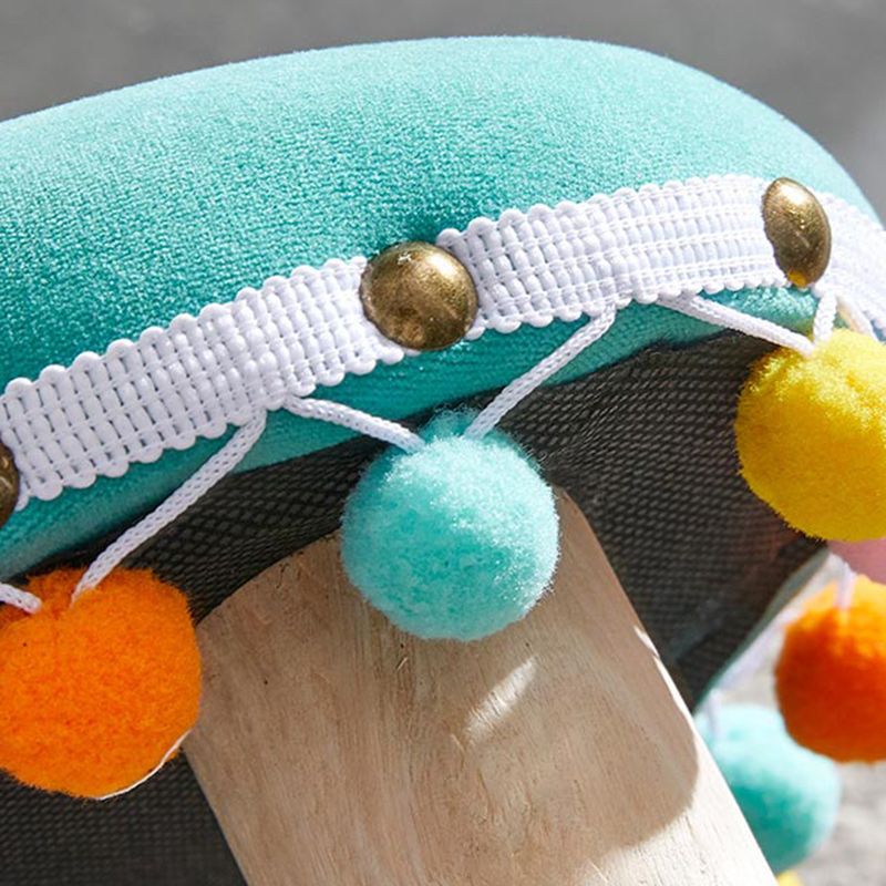 Orange Modern Standard Cotton Tear Resistant Standard for Living Room