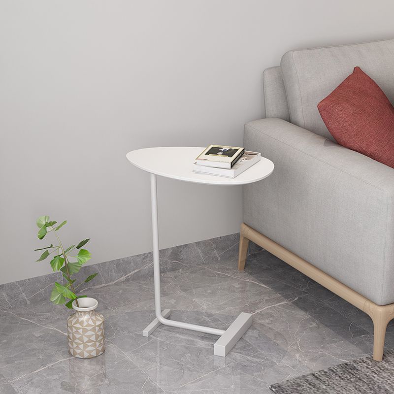 23.6inch Tall Modern C Corner Table Solid Wood Side End Table