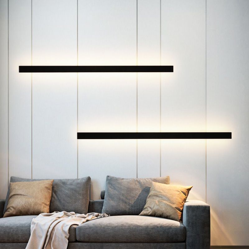 Wall Sconce Lighting Simple Style LED Metal Sconce Light Fixture