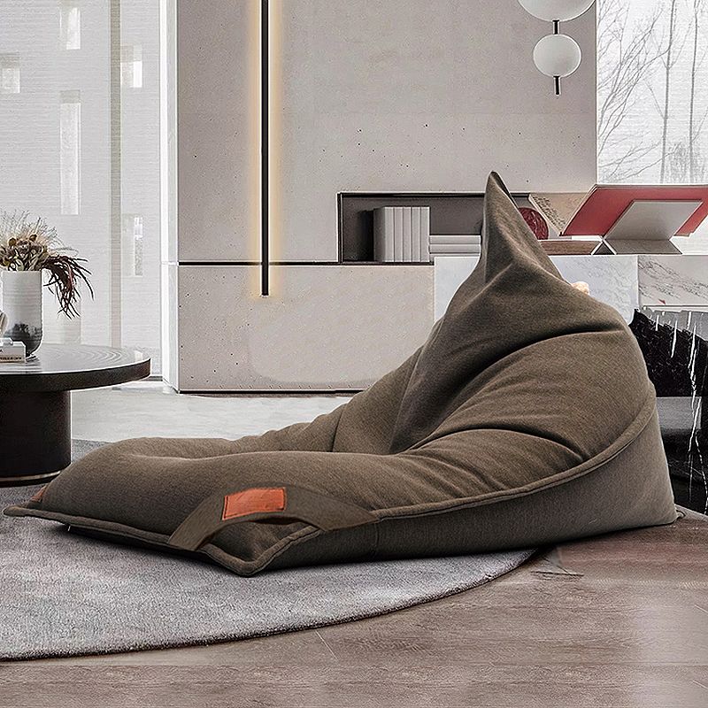 Linen Armless Parsons Chair with Fabric Seat for Living Room and Bedroom