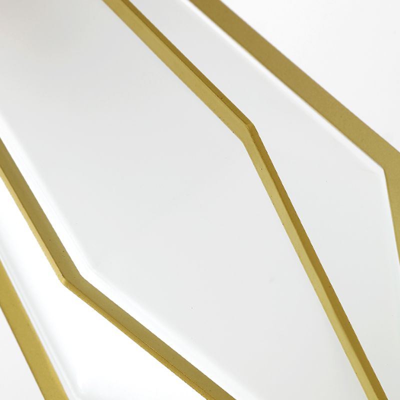 Pendoir en verre post-moderne Lumière de coucher de chevet à 1 lumière