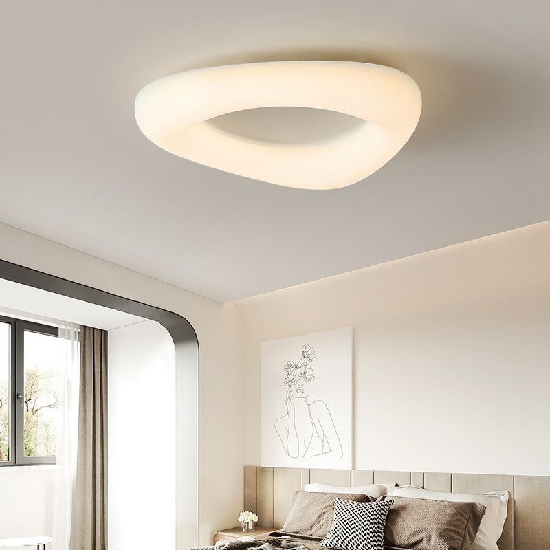 Modernism Flush Mount Triangle LED Ceiling Light Fixture for Bedroom