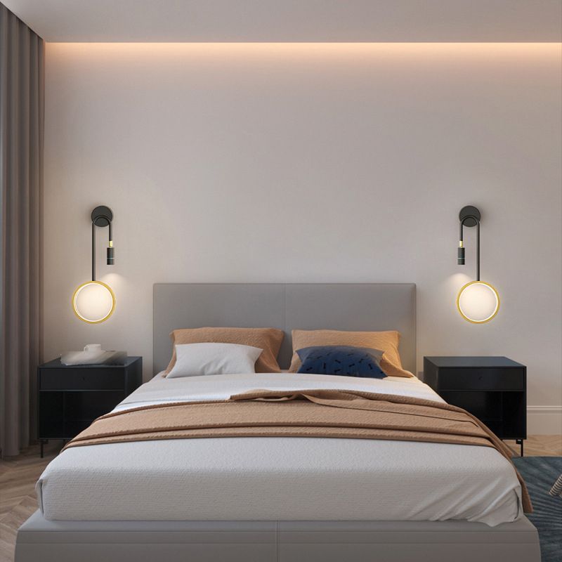 Creative Reading Wall Light Fixture Modern Style Wall Light Sconce for Bedroom