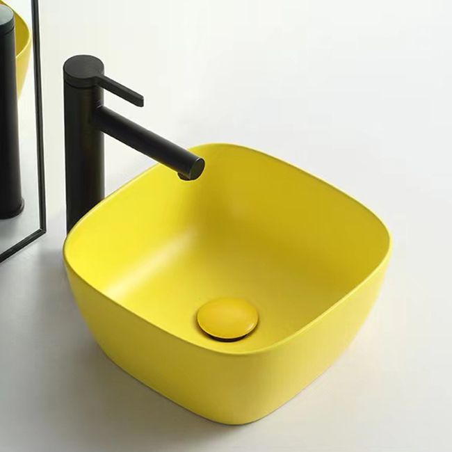 Classic Style Bathroom Sink Stainless Steel Bathroom Sink with Drain Strainer Kit
