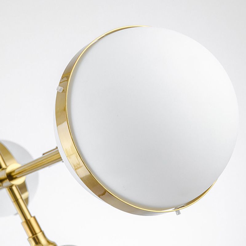 Stile moderno a forma sferica luci isola