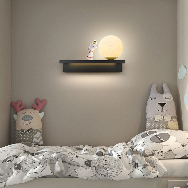 Modern Style Astronaut Wall Light Simple Wall Lamp for Children's Room