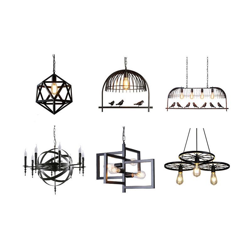 Plafond en fer cage