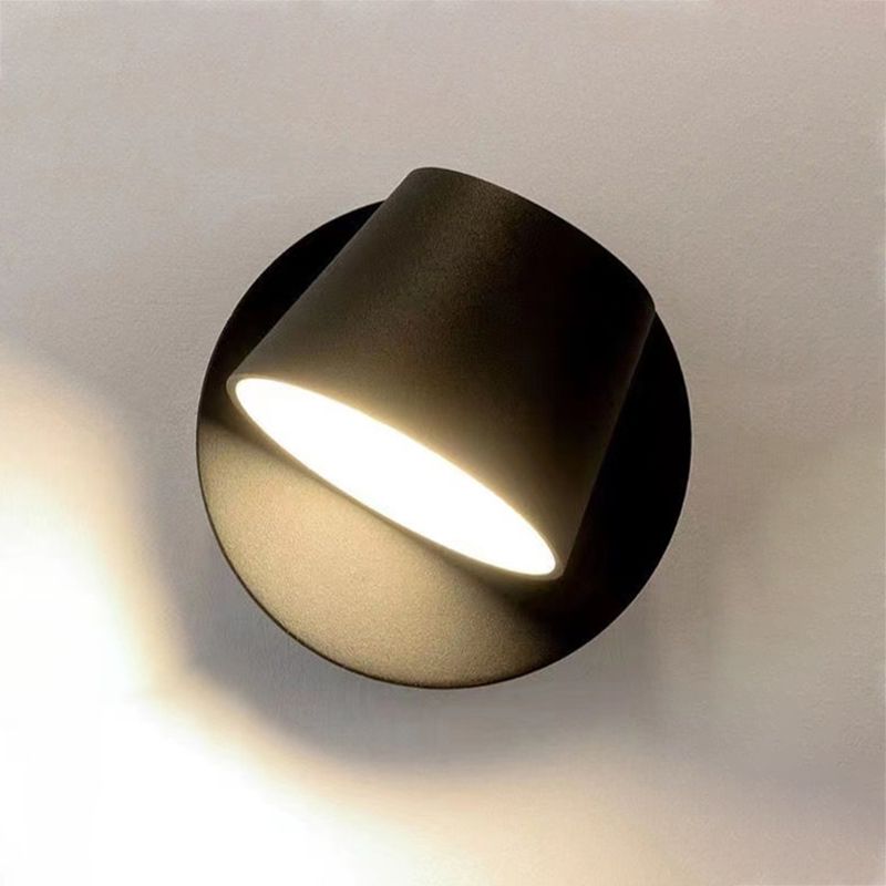 Modern Style Wall Mount Light LED Wall Sconce Light with Plastic for Living Room