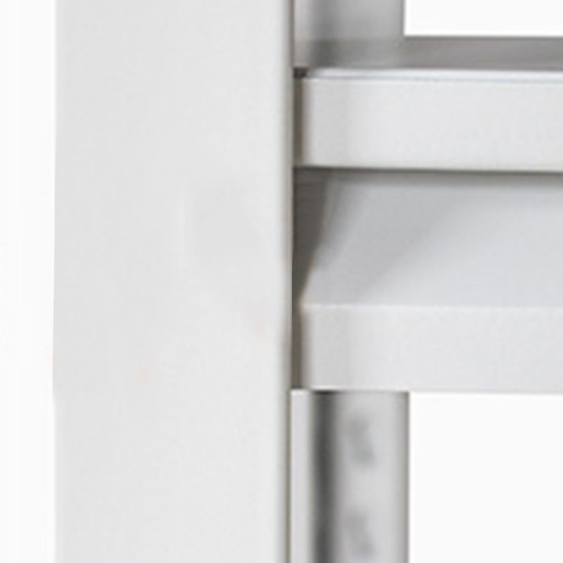 Libreria etagere industriale in acciaio libreria verticale bianca e nera per la casa