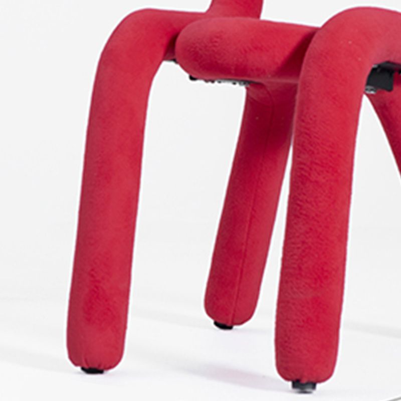 Contemporary Style Side Chair Open Back Dining Chair for Indoor