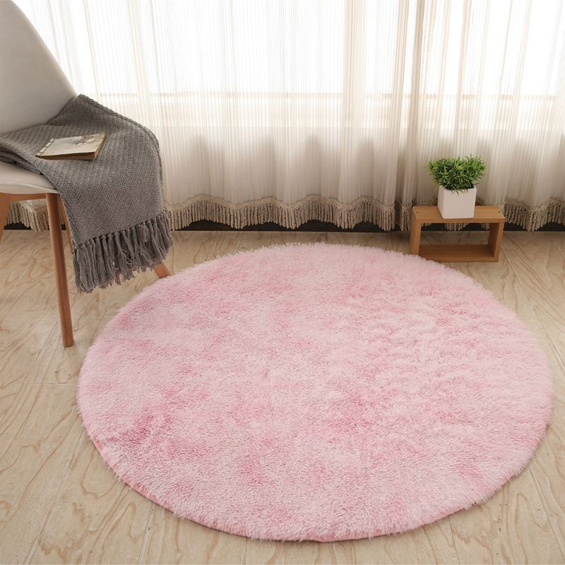Chique meerkleurig vloerkleed in Scandinavische stijl Shag Tie Dye vloerkleed Machinewasbaar antislip achterkant Vlekbestendig tapijt voor huisdecoratie