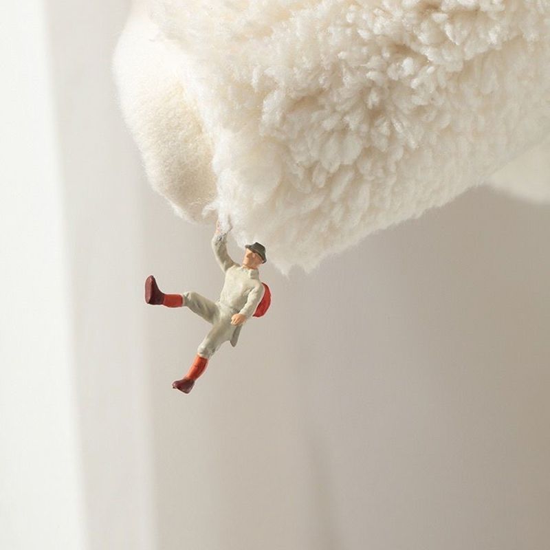 Yellow Check Rug Polyester Simple Rug Stain Resistant Rug for Home Decor