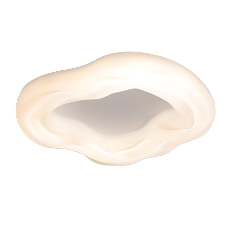 White Flush Mount Lighting Modernism LED Ceiling Light for Foyer