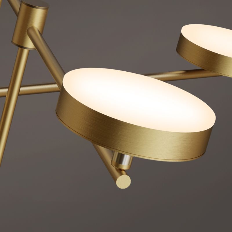 Modern Farmhouse Pendant Lighting Cylinder Chandelier Pendant Light Copper Chandelier