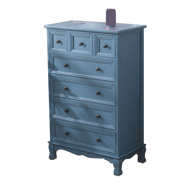 Solid Wood Storage Chest Retro Style Vertical Storage Chest Dresser